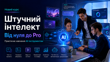 ITSTEP Academy Житомир запускає новий курс зі штучного інтелекту