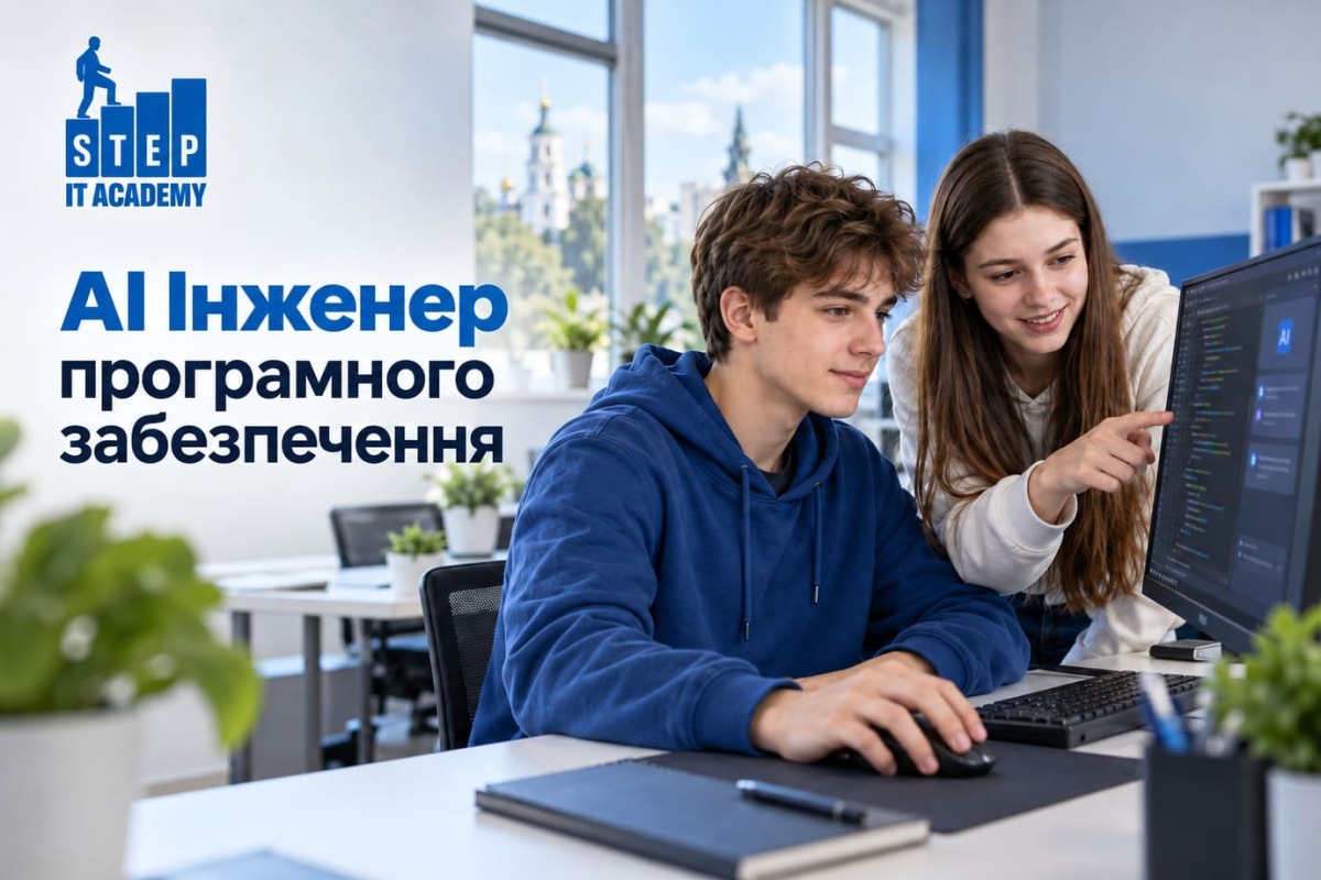 AI Інженер програмного забезпечення, для підлітків 14-18 років