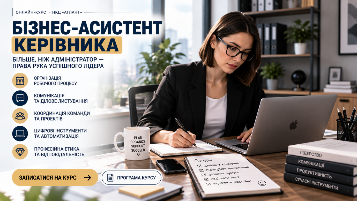 Бізнес-асистент  керівника