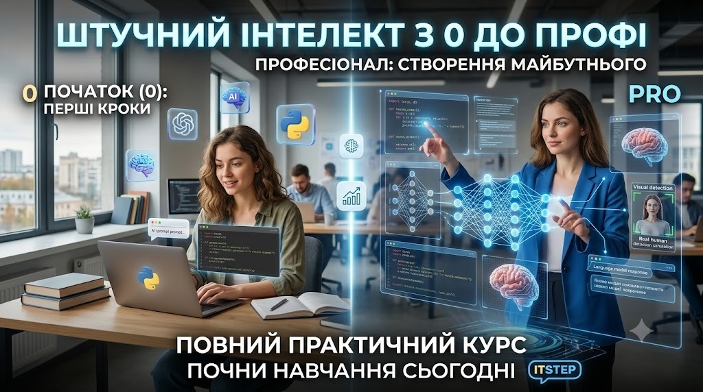 Штучний інтелект з 0 до профі