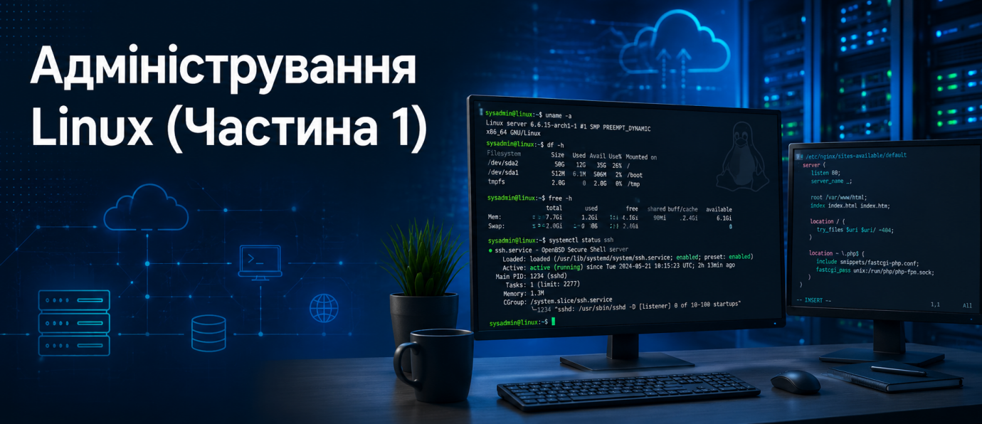 LA1: Адміністрування Linux. Частина 1