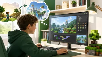 Дитина грає в Roblox і Minecraft: як перетворити захоплення іграми на корисні IT-навички