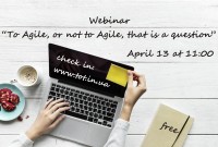 Webinar: To Agile, or not to Agile, that is a question