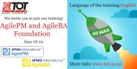 Регистрируйтесь на тренинг «AgilePM® and AgileBA® Foundation» 18-20 июня