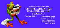 Новый отчет по единому социальному взносу, зарплатные новации лета 2018 можно узнать на вебинаре Величко Виктории