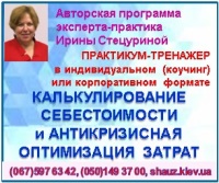 Приглашаем 12-13 ноября 2018 года на авторскую программу эксперта-практика Ирины Стецуриной «Калькулирование себестоимости и антикризисная оптимизация затрат»