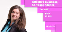 "Effective Business Correspondence" приглашаем принять участие 13 декабря