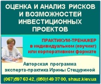 Приглашаем 14-15 декабря 2018 года на авторскую программу эксперта-практика Ирины Стецуриной «Оценка и анализ рисков и возможностей инвестиционных проектов»