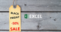 Курс Excel - 50% Black Friday Sale до 29 ноября от DATAbi!
