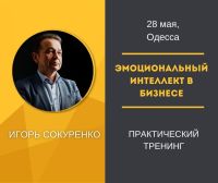 Эмоциональный интеллект в бизнесе, Одесса, 28 мая!