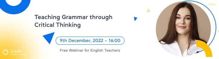 Критичне мислення у викладанні граматики. Безкоштовний вебінар для вчителів англійської