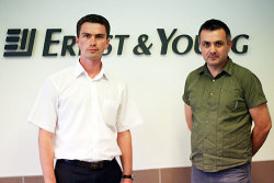 Олег Демчик и Денис Овчаров провели тренинг для компании Ernst & Young