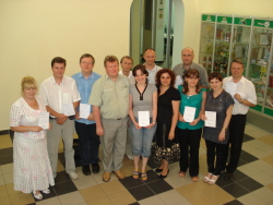 6-9 июля 2009 г. состоялся семинар "Принципы всеобщего управления организацией"