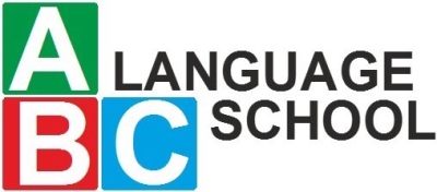 ABC, language school